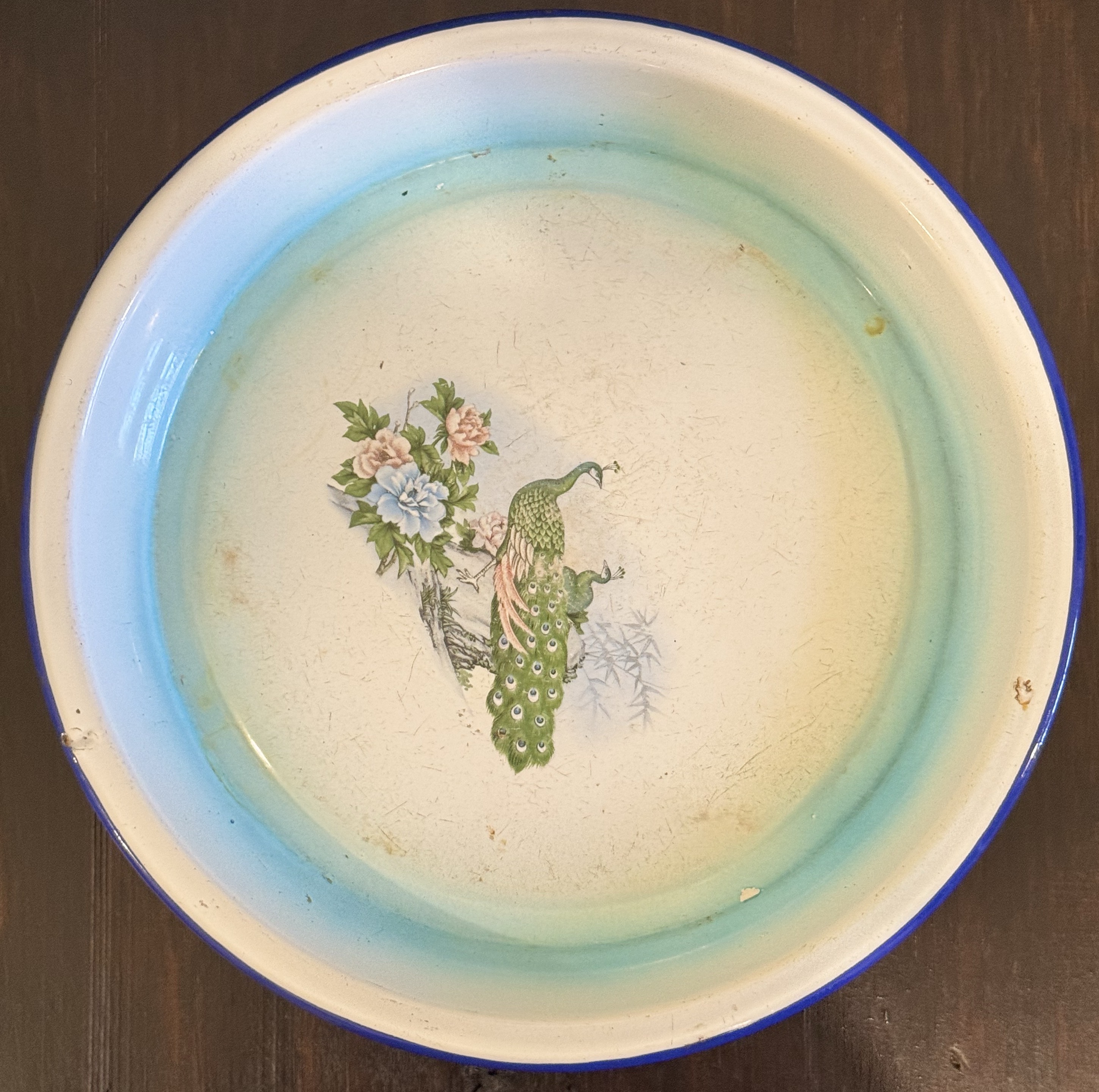 立新牌搪瓷盘