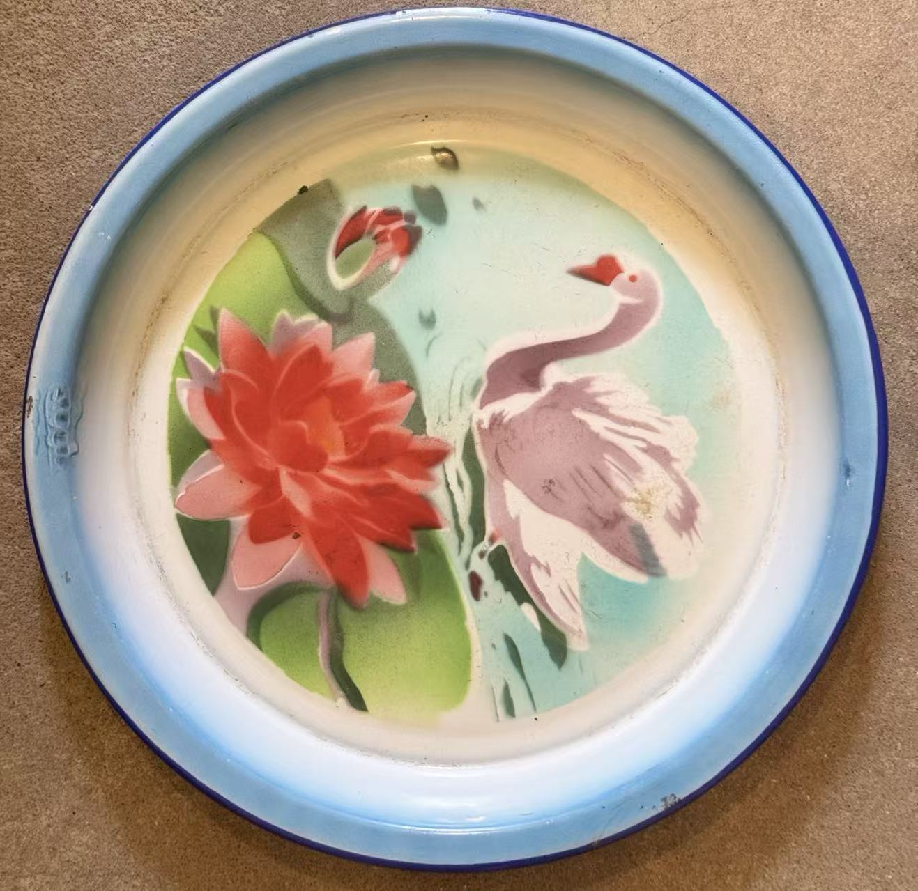 立新牌搪瓷盘