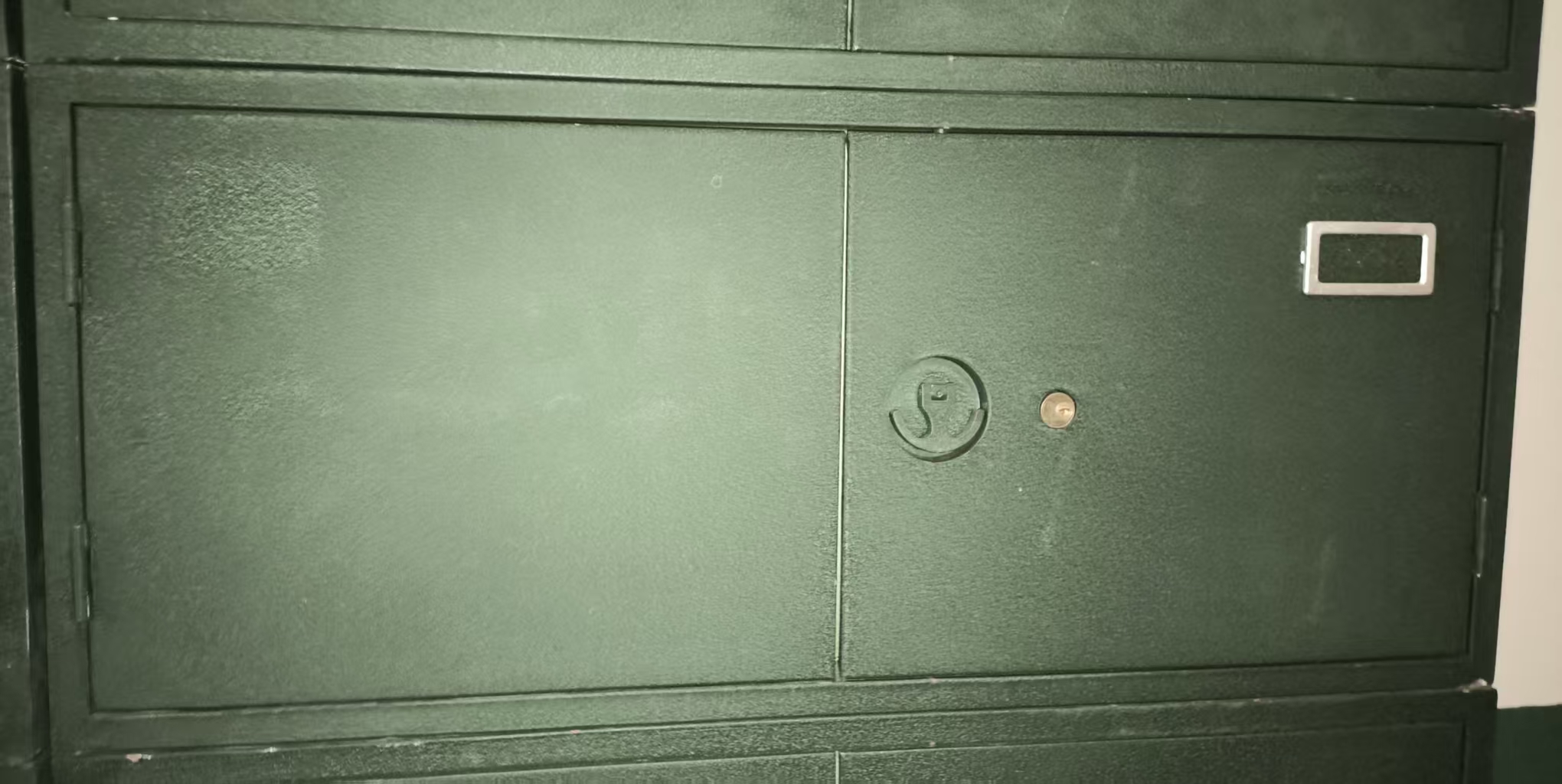 双开门小铁皮柜