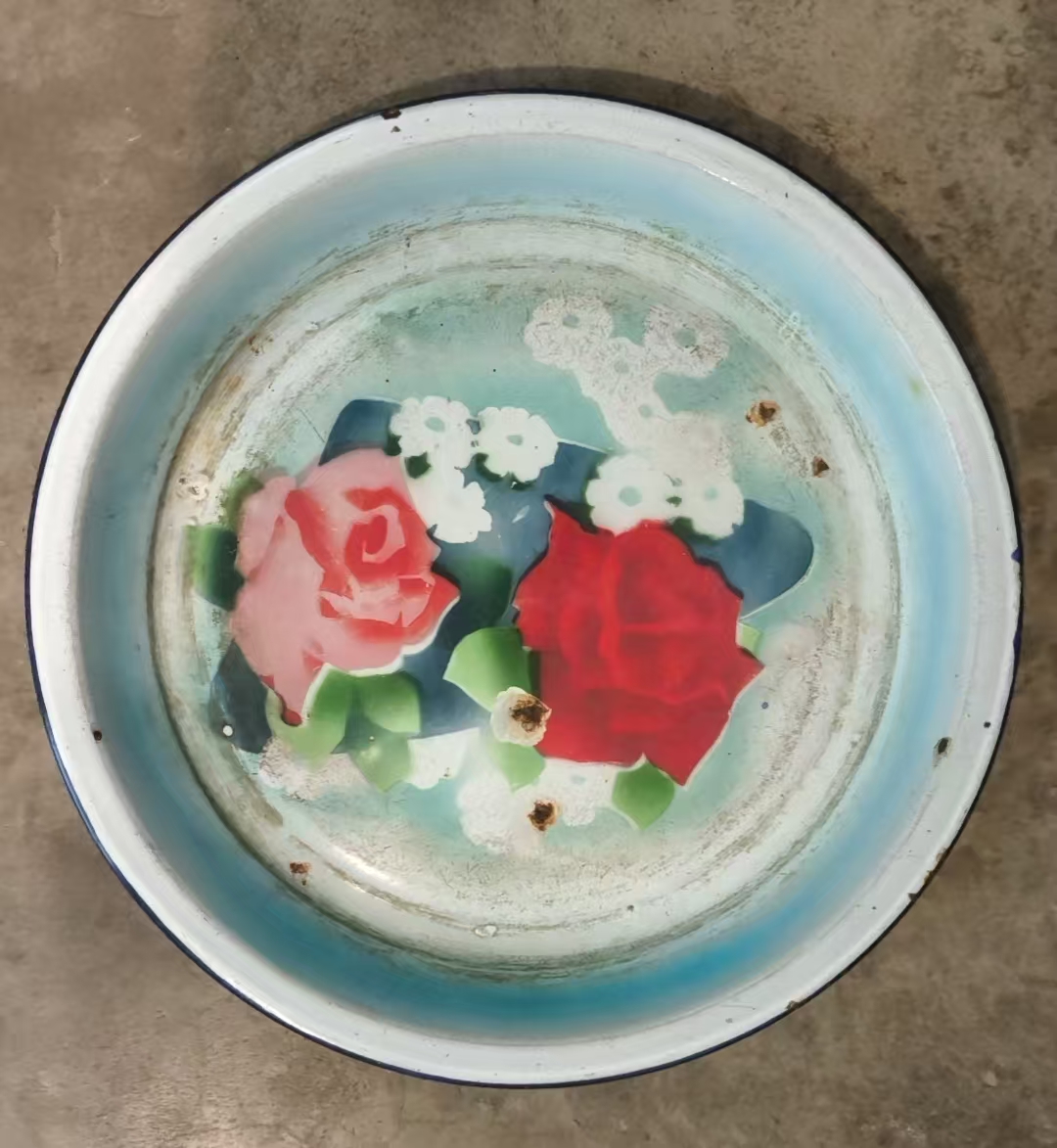 立新牌搪瓷盘