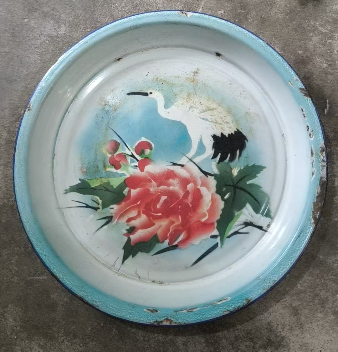 立新牌搪瓷盘
