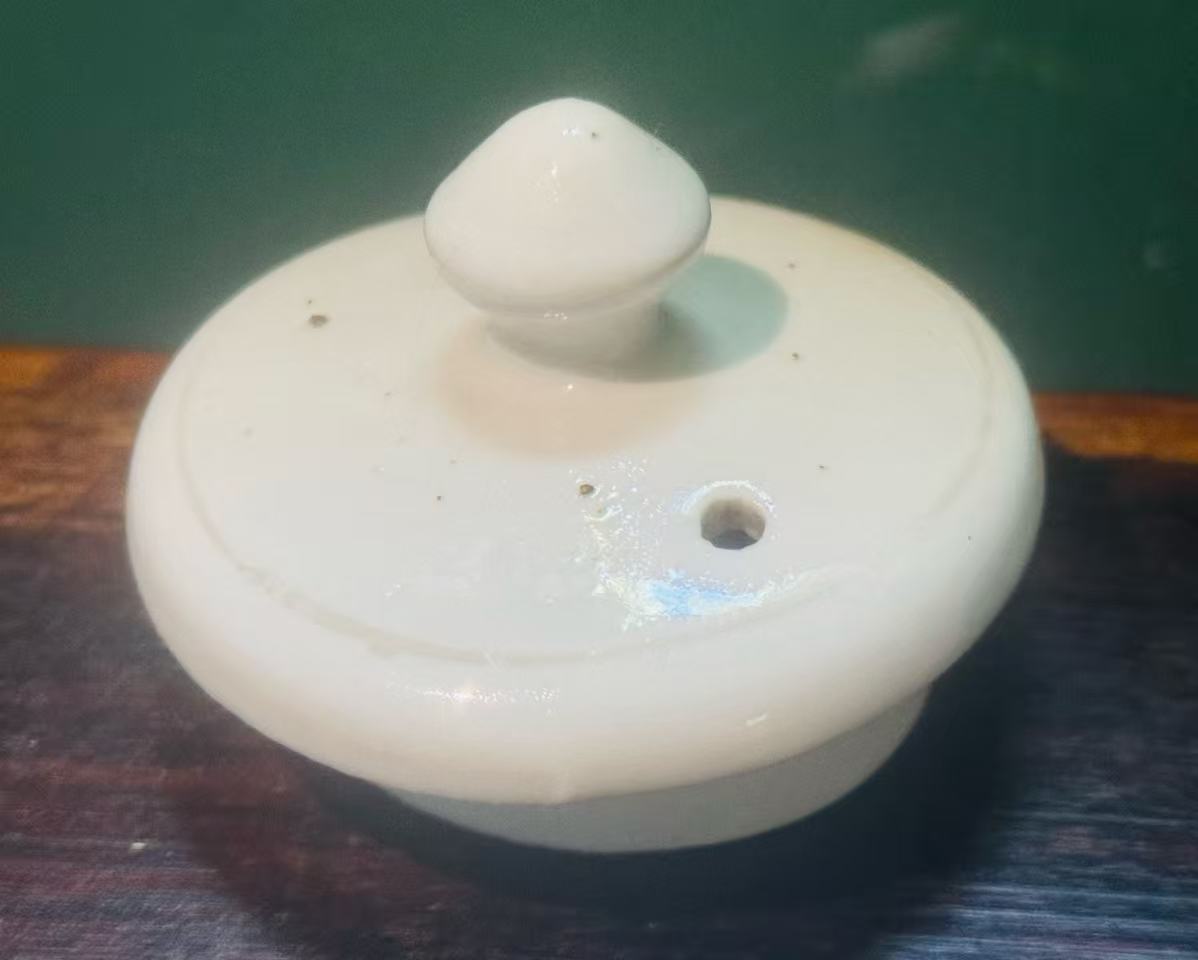 毛主席头像陶瓷茶壶盖