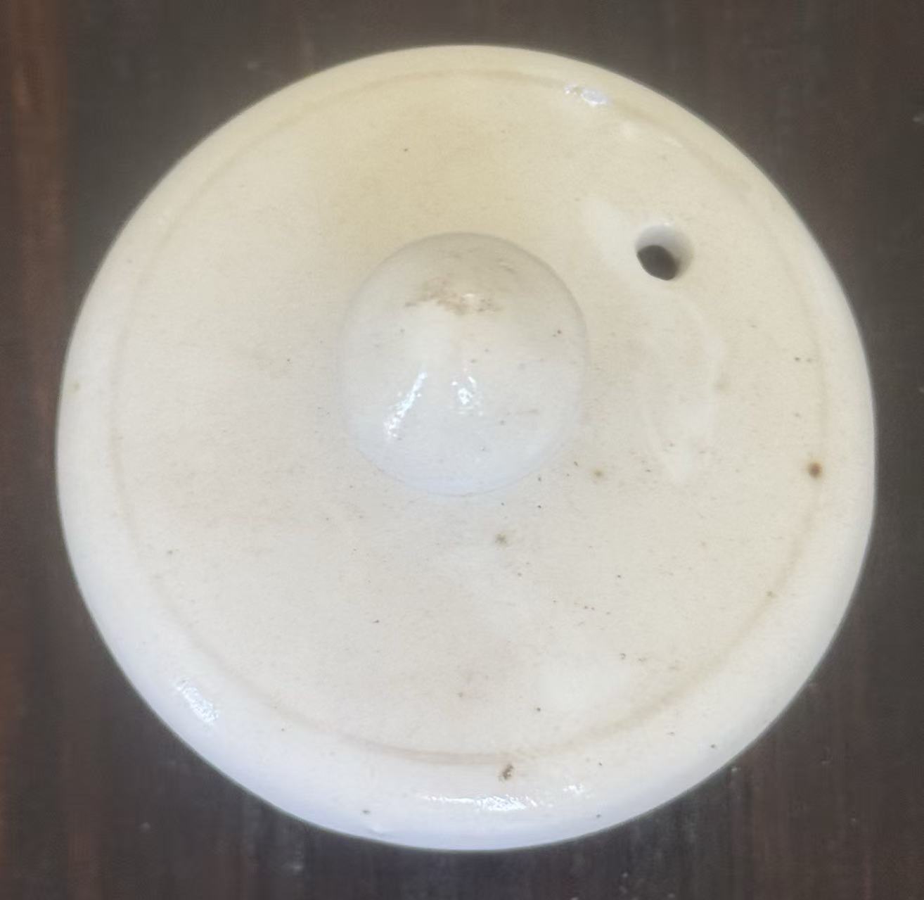 毛主席头像陶瓷茶壶盖