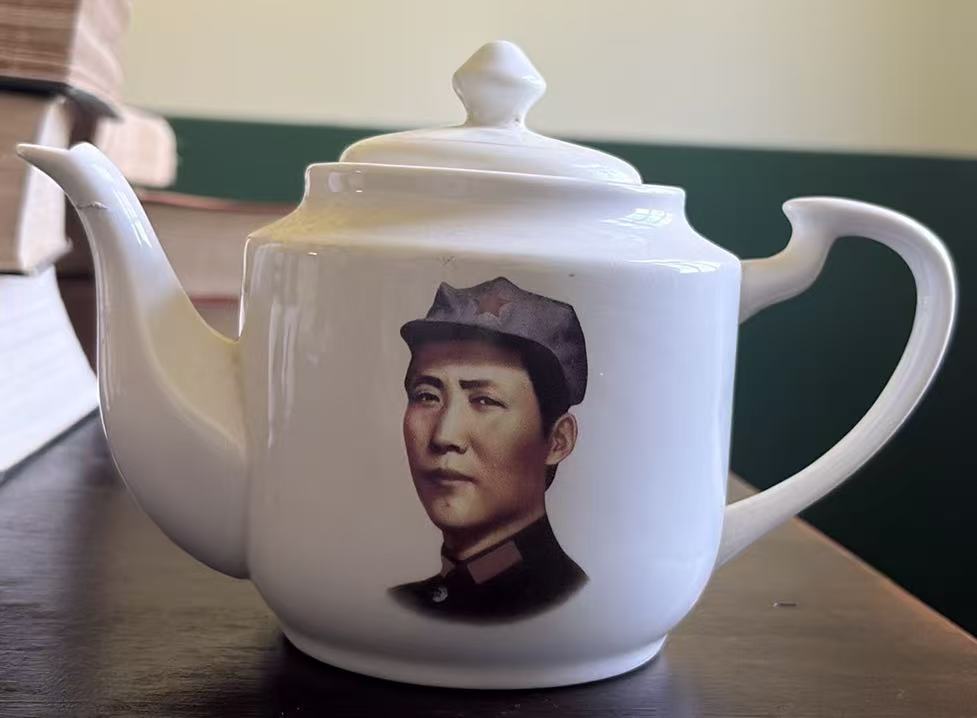毛主席头像茶壶
