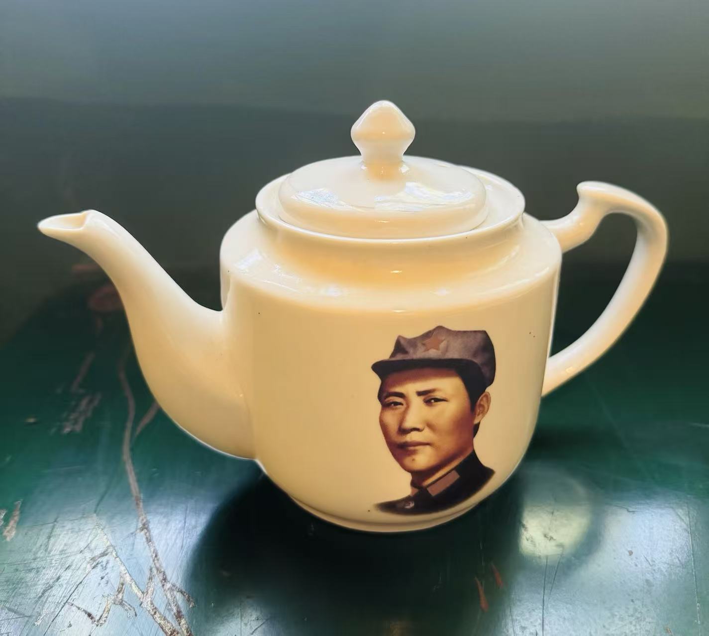 毛主席头像茶壶