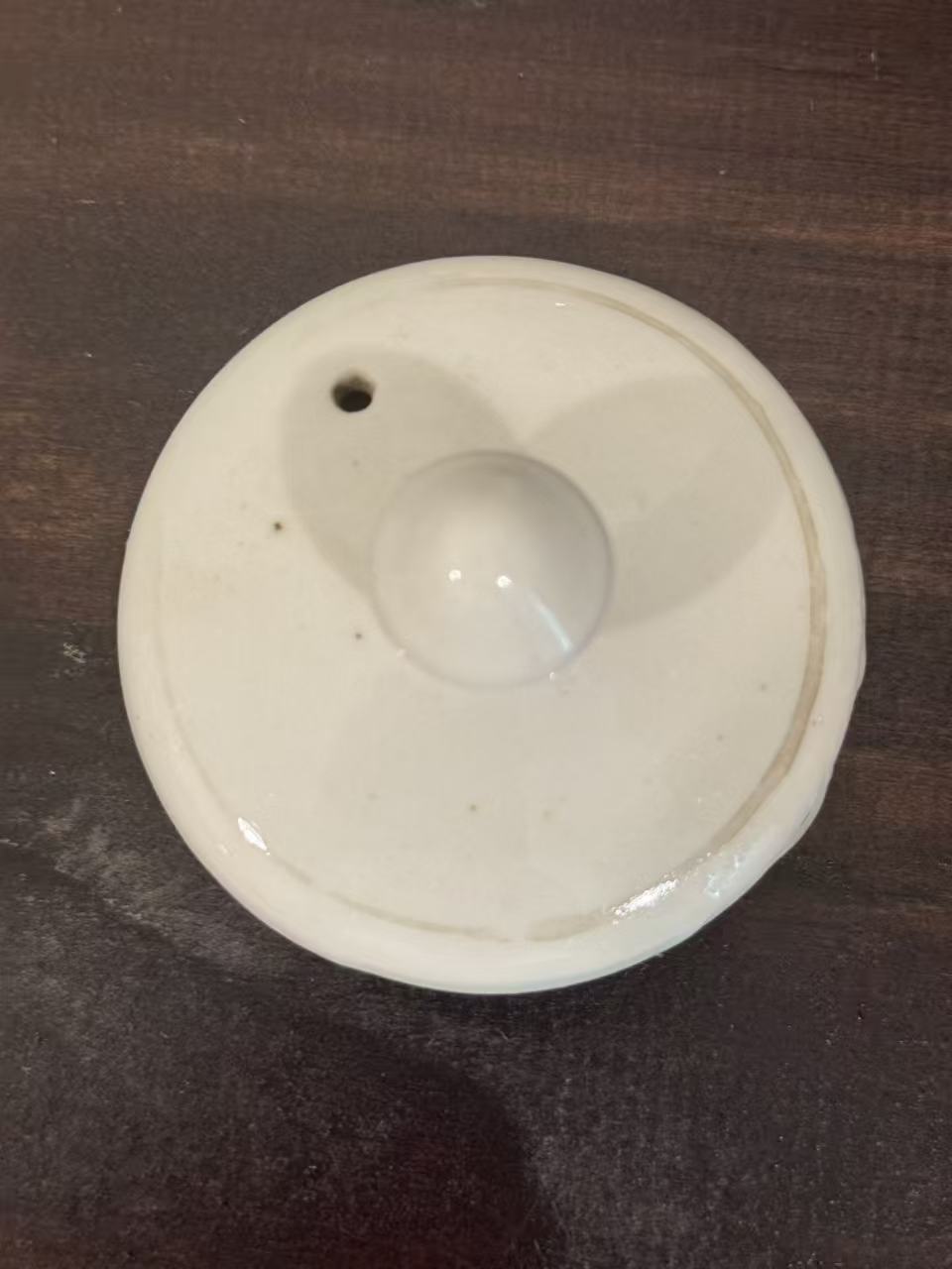 毛主席头像陶瓷茶壶盖