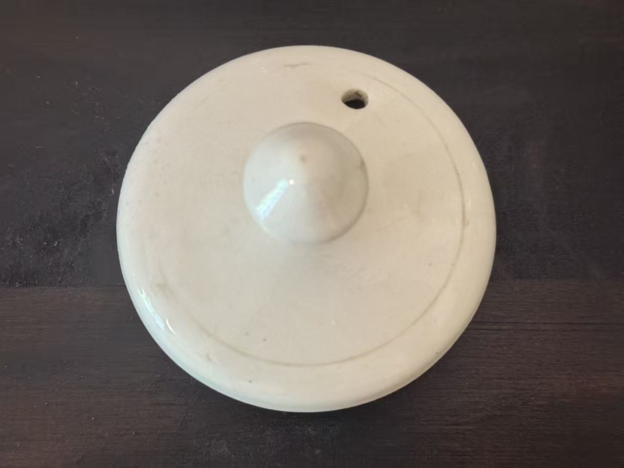 毛主席头像陶瓷茶壶盖