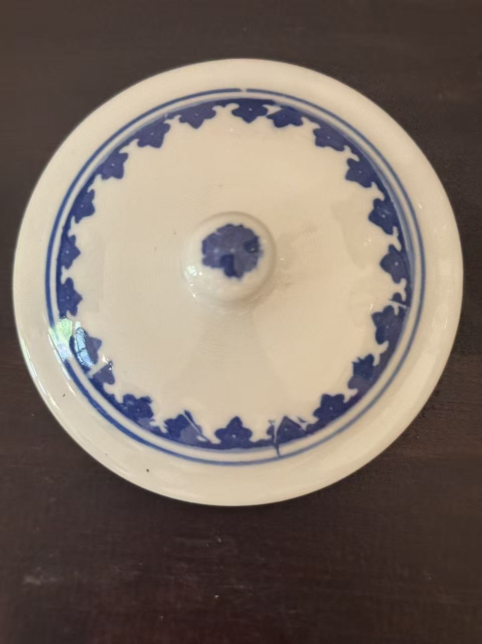 瓷杯盖
