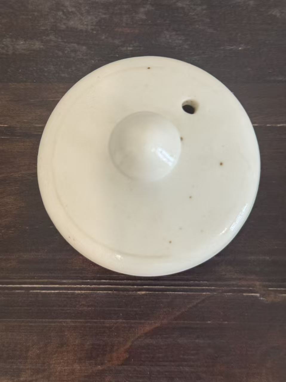 毛主席头像陶瓷茶壶盖