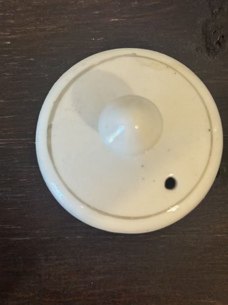 毛主席头像陶瓷茶壶盖
