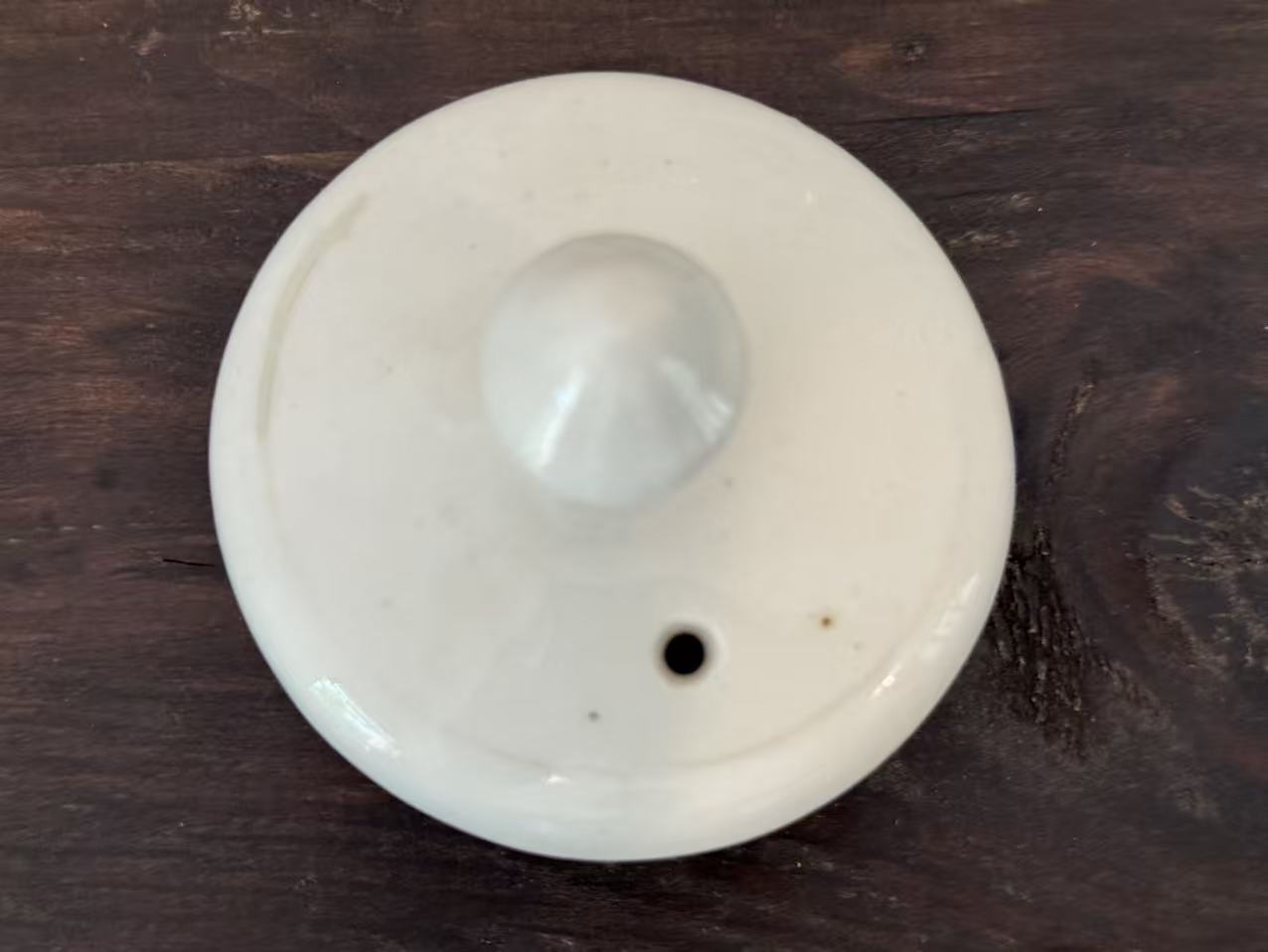 毛主席头像陶瓷茶壶盖