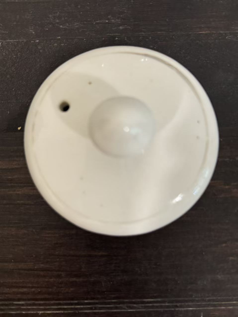 毛主席头像陶瓷茶壶盖