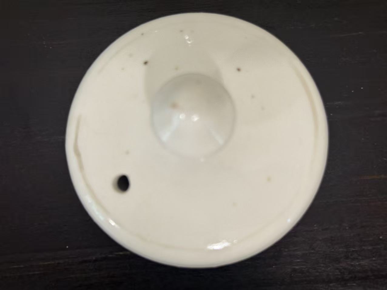 毛主席头像陶瓷茶壶盖