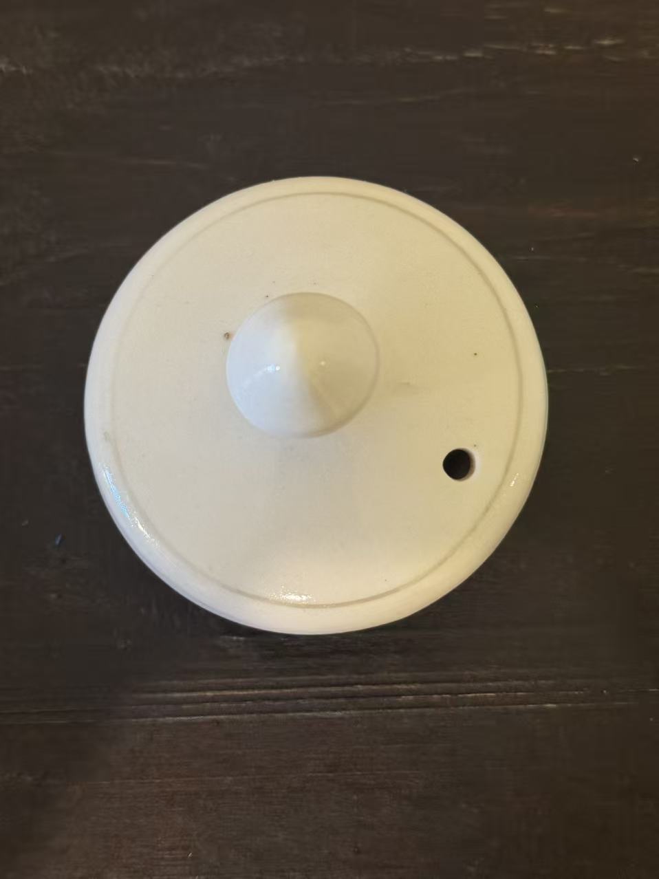 毛主席头像陶瓷茶壶盖
