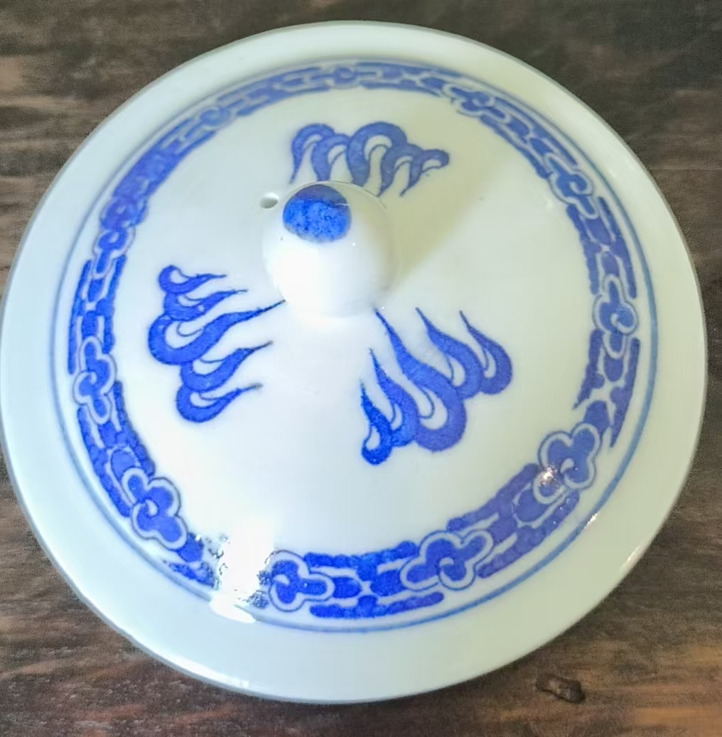 瓷茶杯盖
