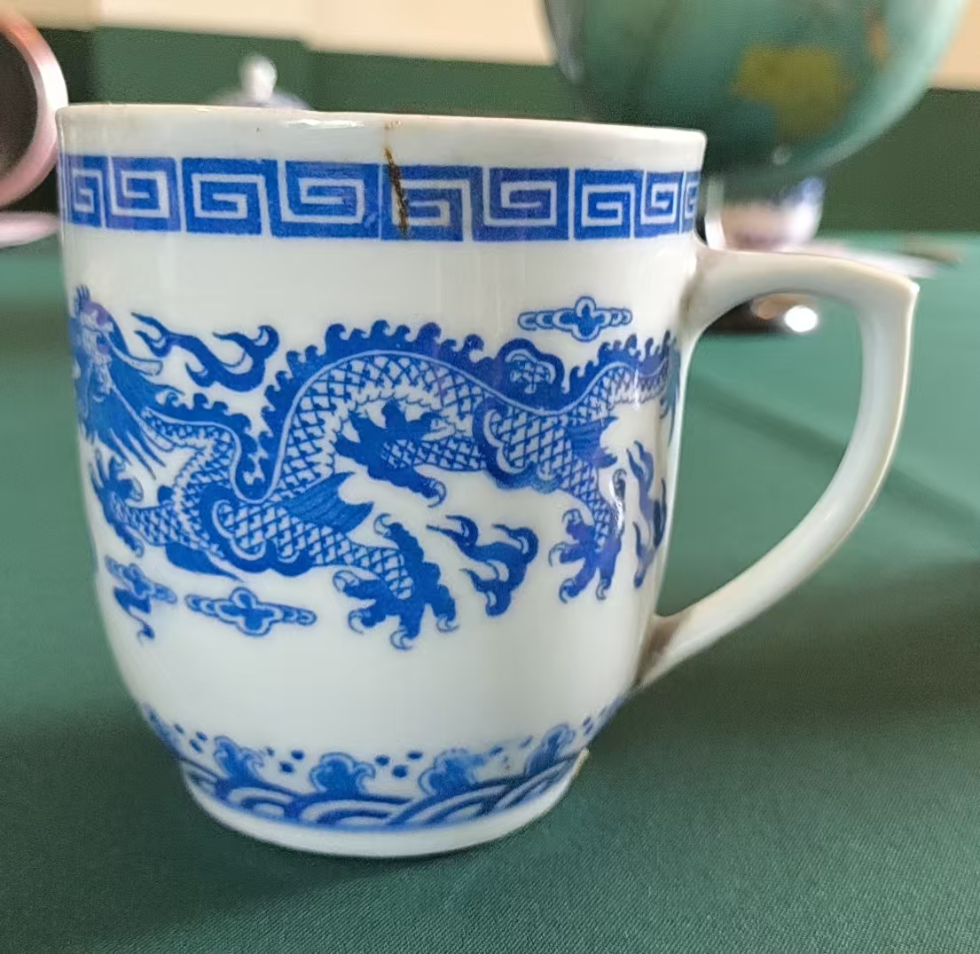 瓷茶杯身