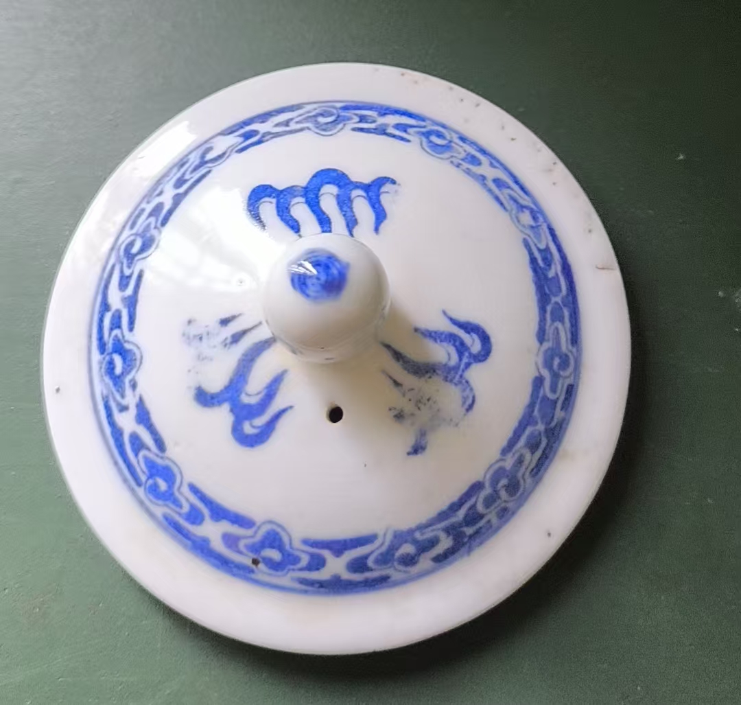 瓷茶杯盖