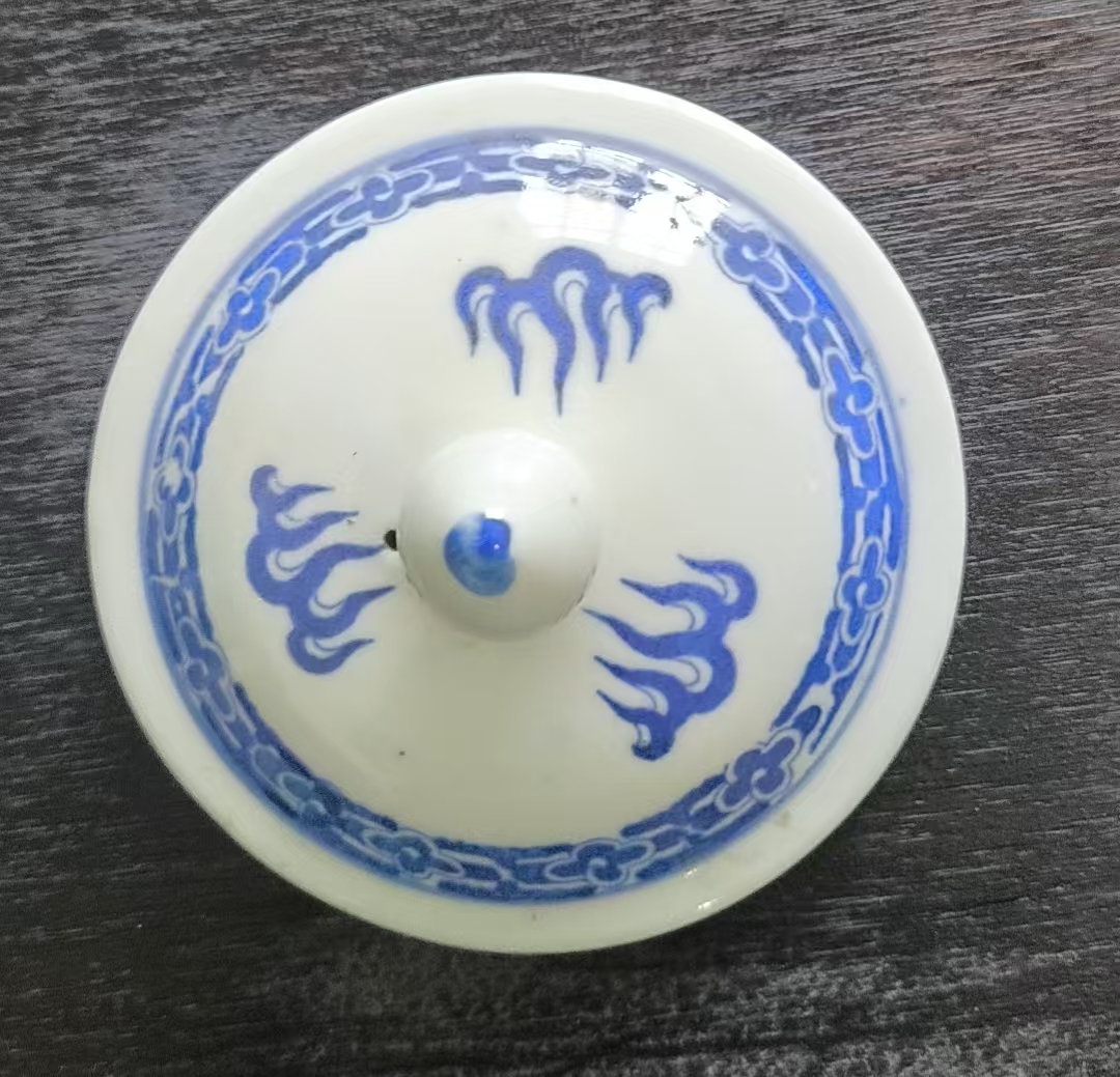 瓷茶杯盖