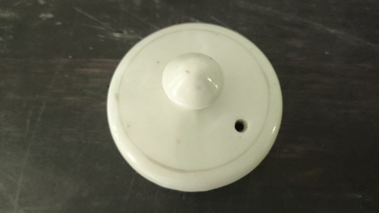 毛主席头像陶瓷茶壶盖