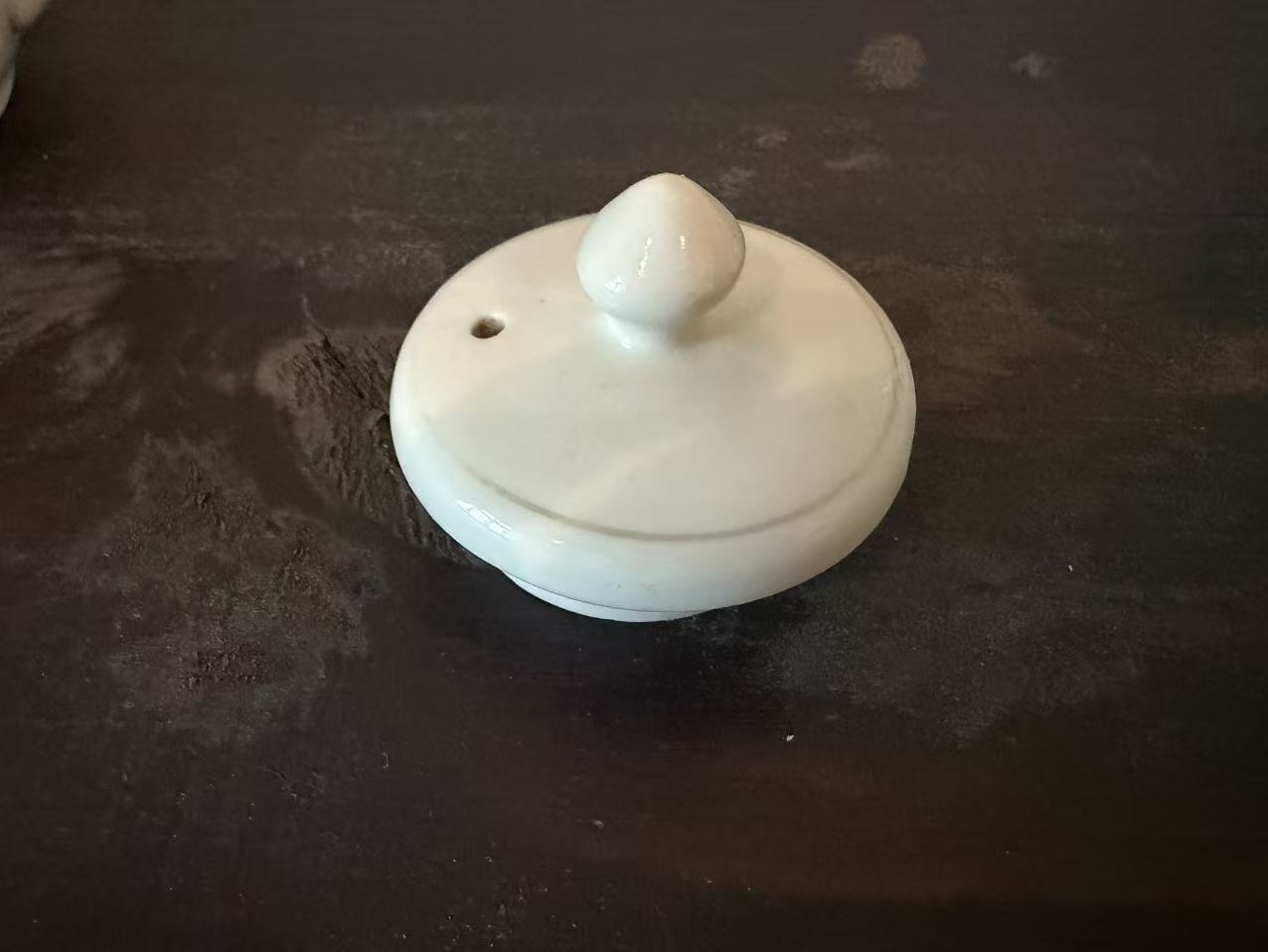 毛主席头像陶瓷茶壶盖