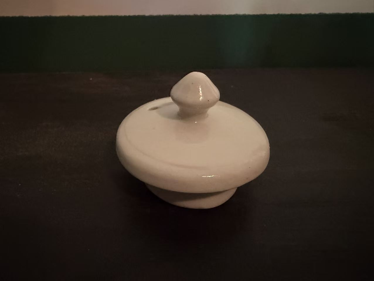 毛主席头像陶瓷茶壶盖
