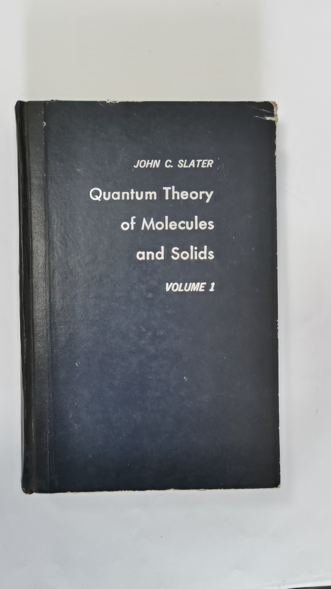 Quantum Theory Of Molecules and Solids         Volume 1