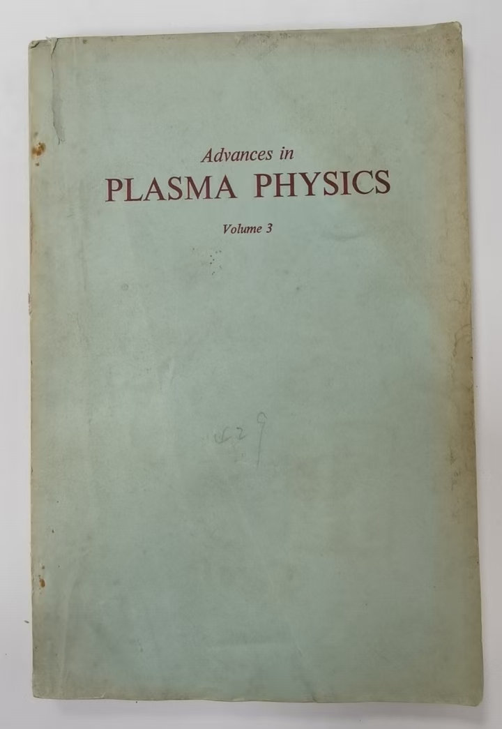 Advances in PLASMA PHYSICS Volume3