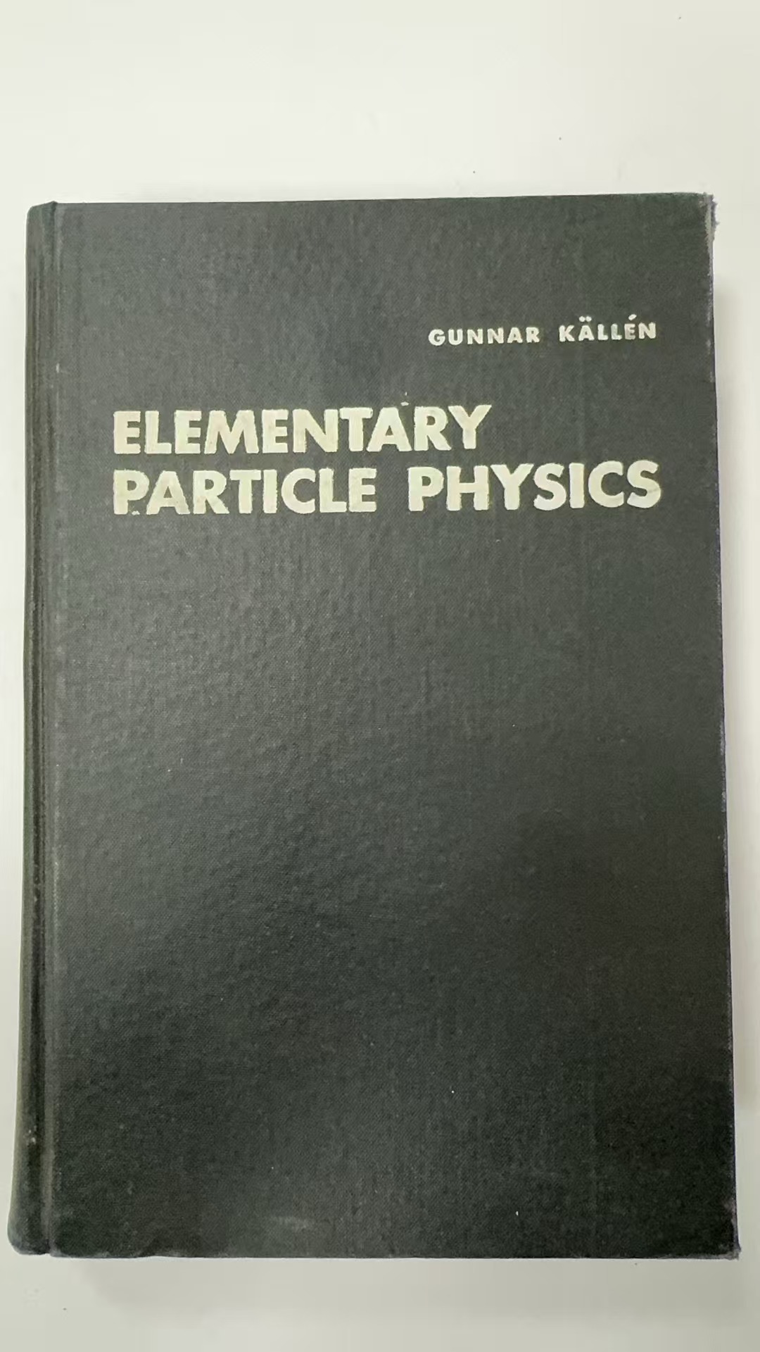 Elementary Particle Physics