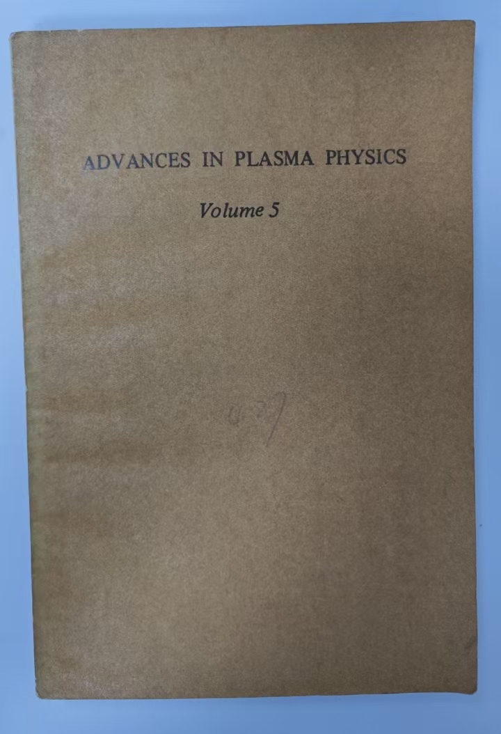 ADVANCES IN PLASMA PHYSICS
Volume 5