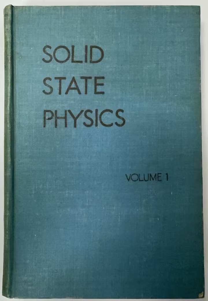 SOLID STATE PHYSICS
ADVANCES IN RESEARCH AND APPLICATIONS  Volume 1