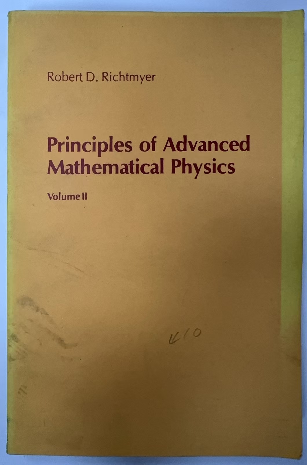 Principles of Advanced Mathematical Physics Volume ll