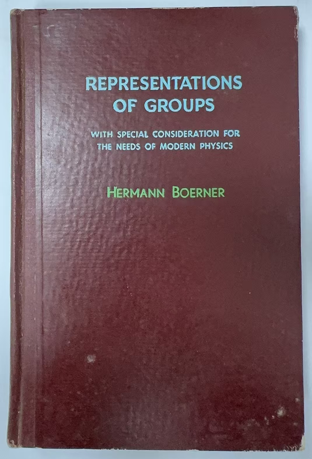 REPRESENTATIONS OF GROUPS