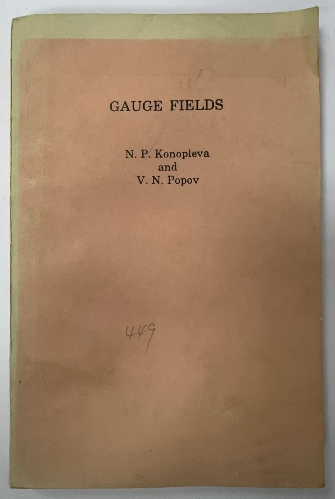 GAUGE FIELDS