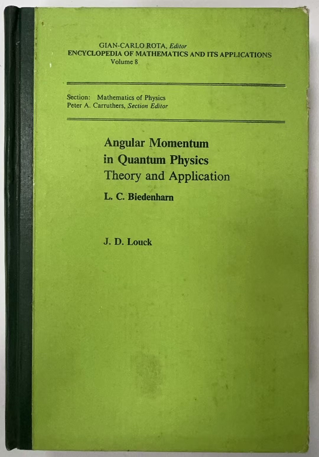 Angular Momentum in Quantum Physics Theory and Application