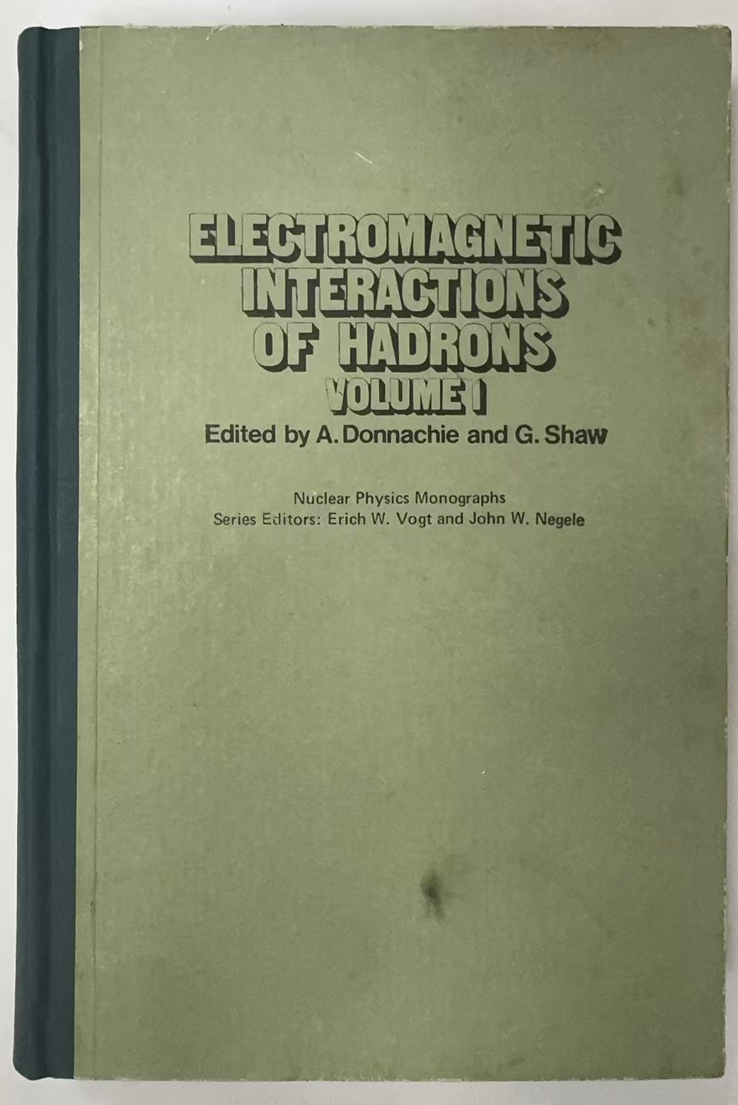 Electromagnetic Interactions of   Hadrons             Volume l