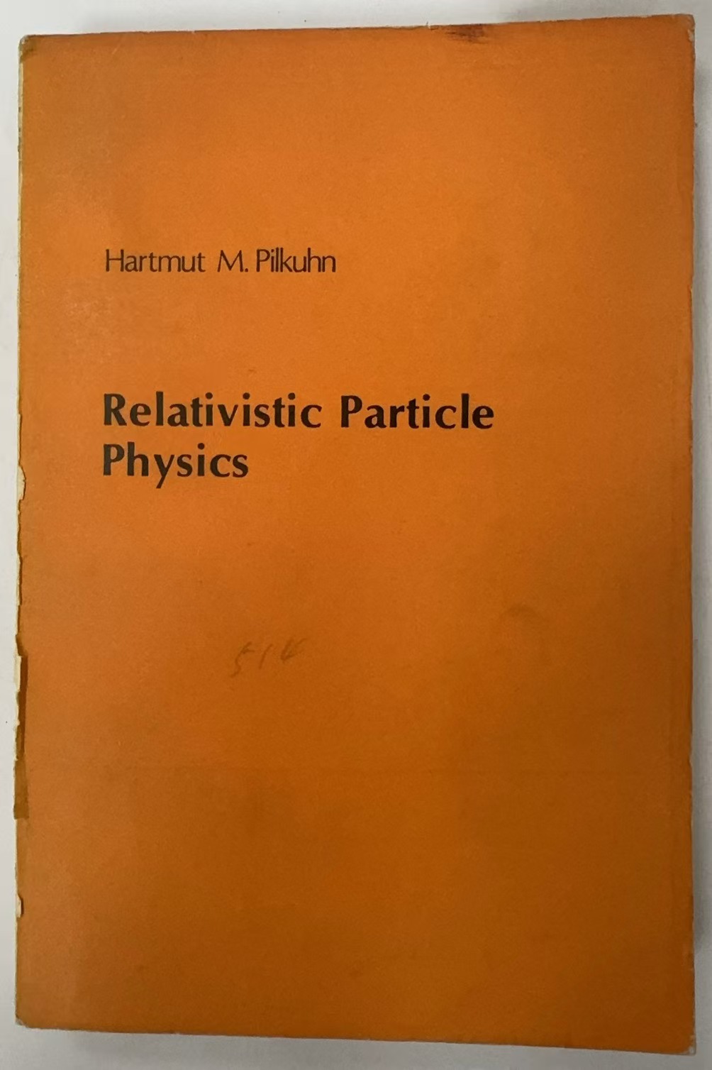 Relativistic   Particle Physics