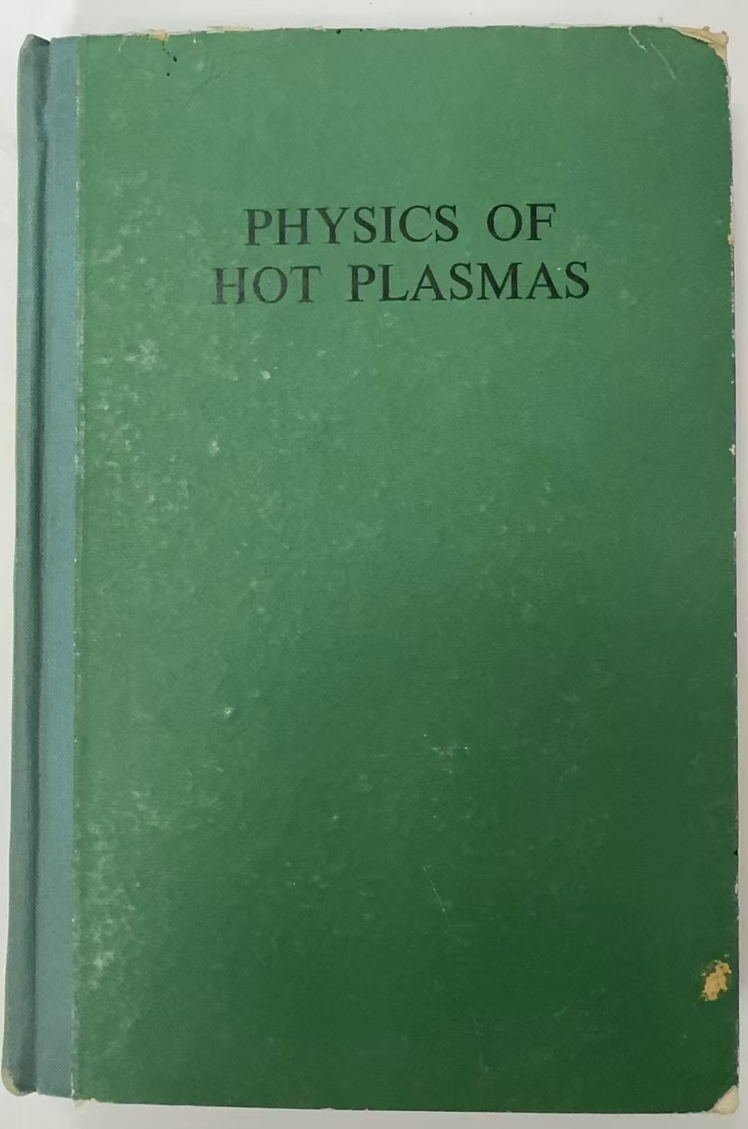 PHYSICS OF HOT PLASMAS