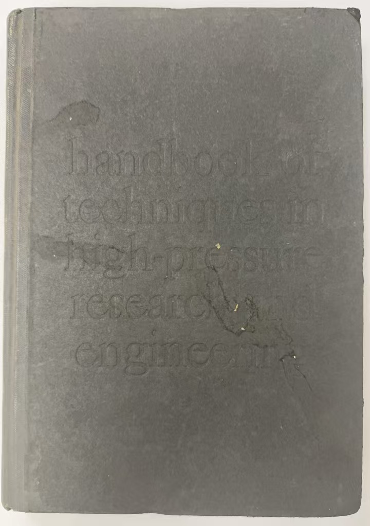 Handbook of Techniques in High-Pressure Reseach and Engineering