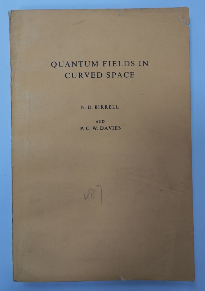 QUANTUM FIELDS IN CURVED SPACE
