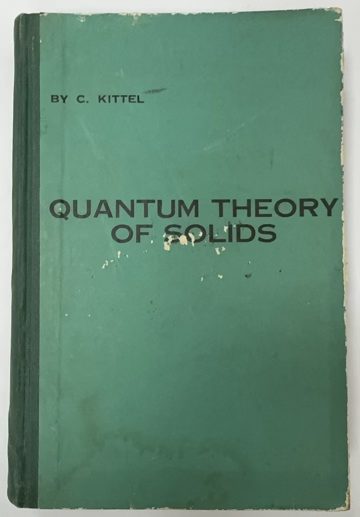 QUANTUM THEORY OF SOLIDDS