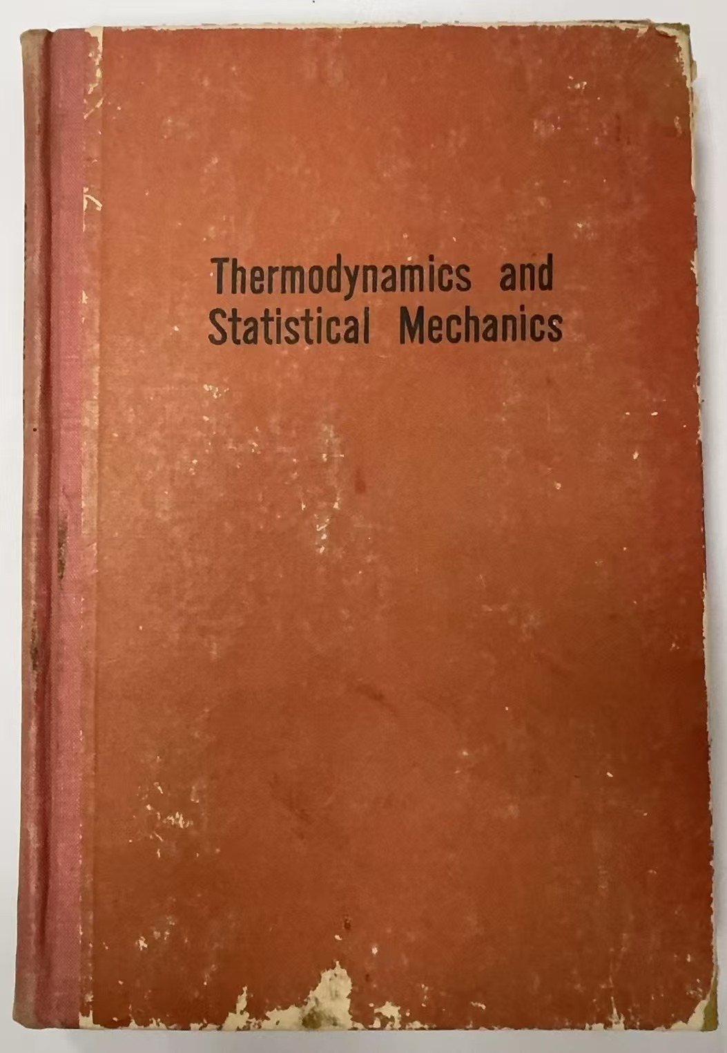 THERMODYNAMICS AND STATISTICAL MECHANICS