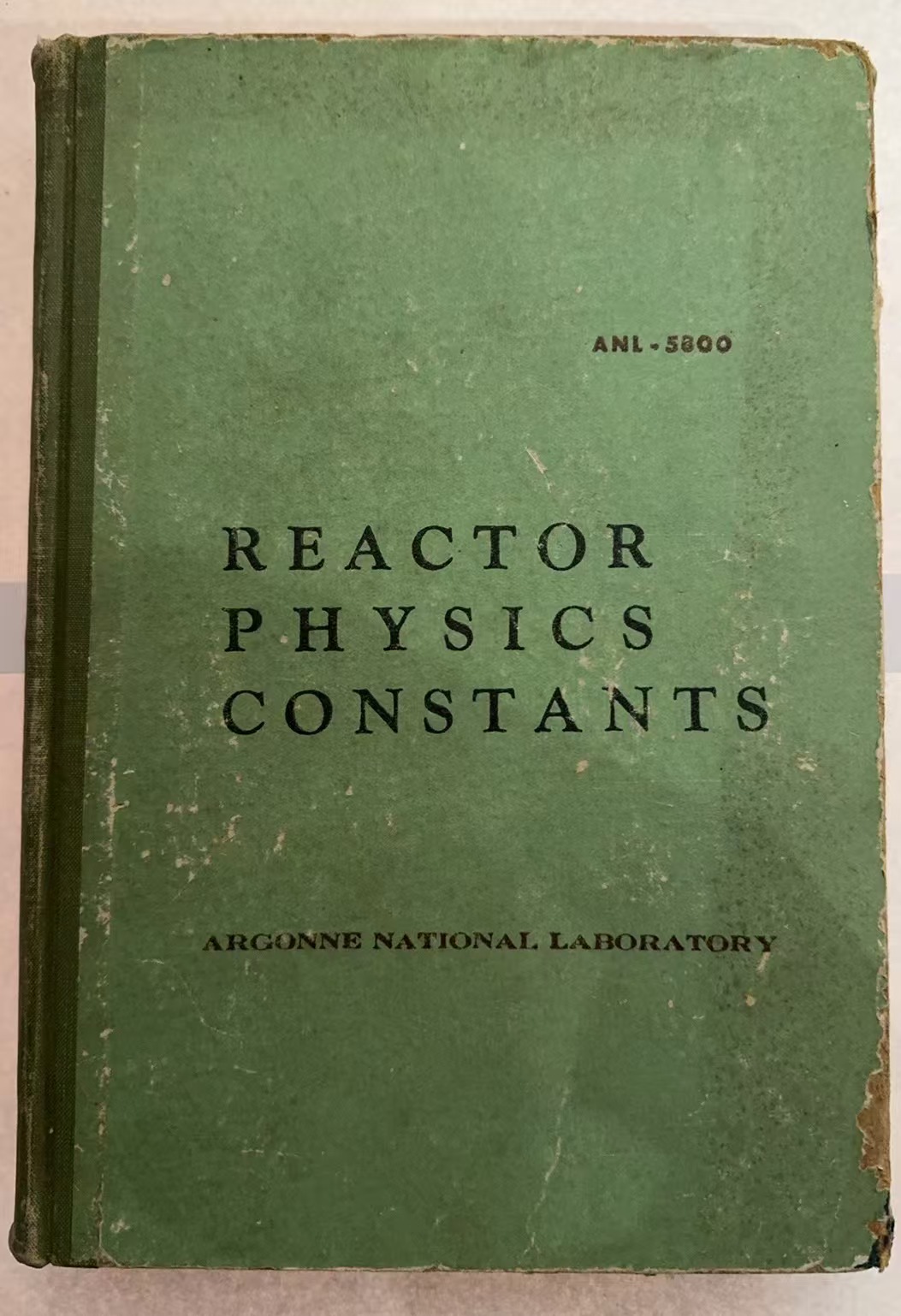 REACTOR PHYSICS CONSTANTS