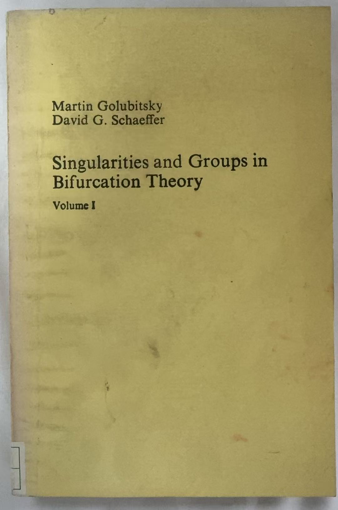 Singularities and Groups in Bifurcation Theory