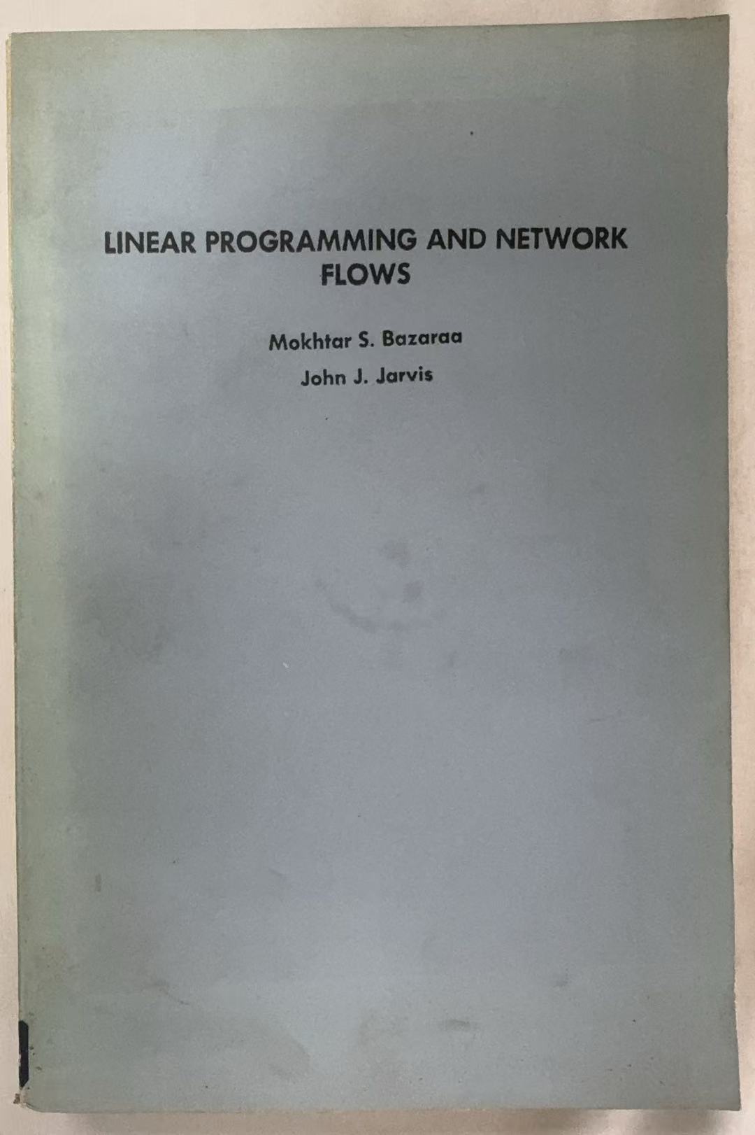 Linear Programming and Network Flows