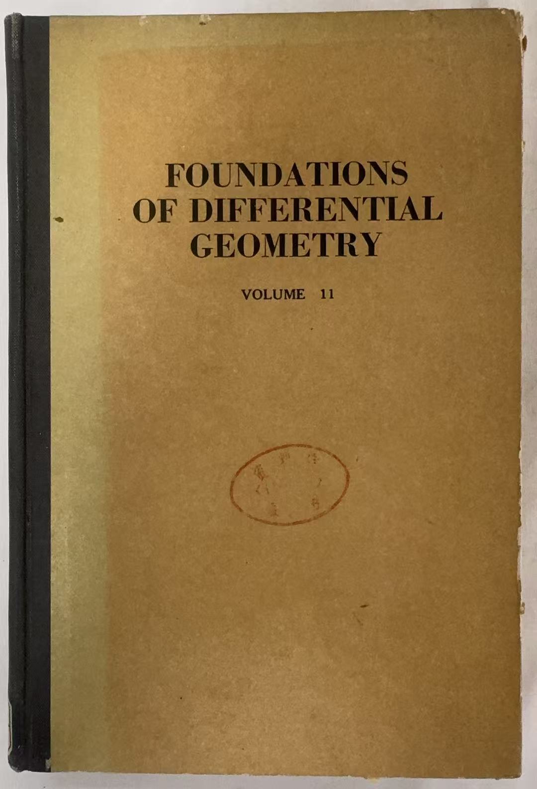 Foundations of Differential Geometry