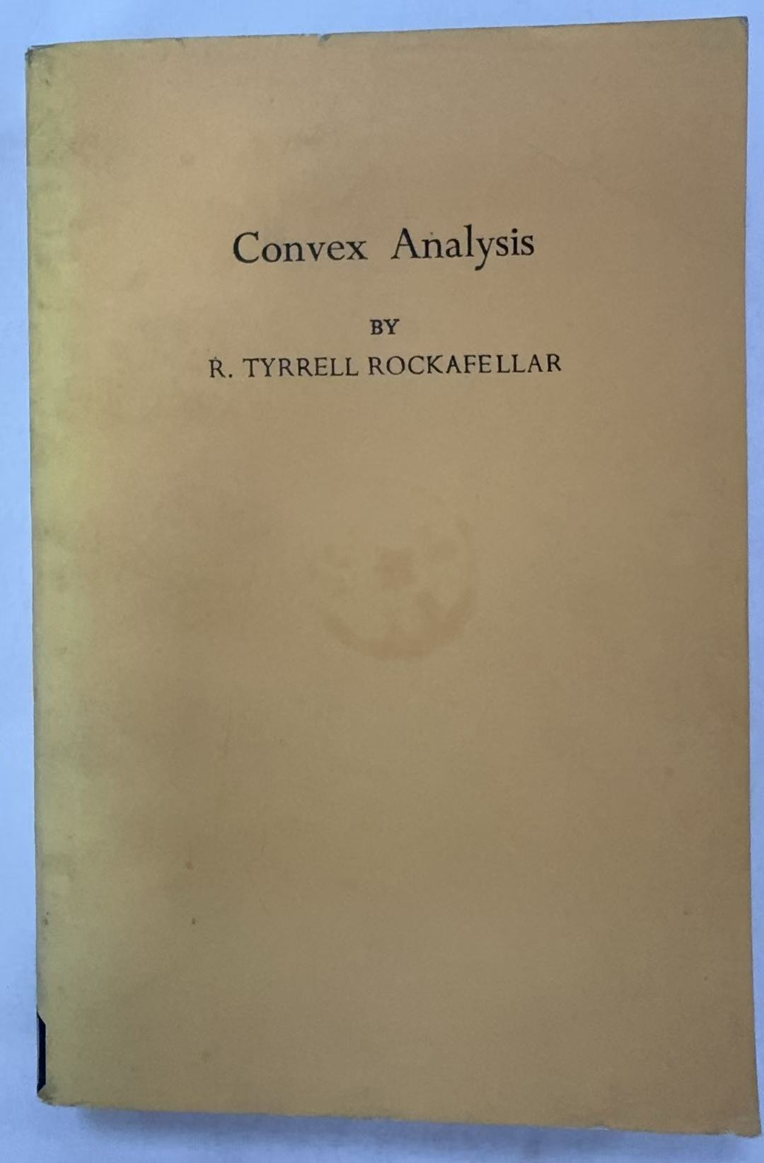 Convex Analysis