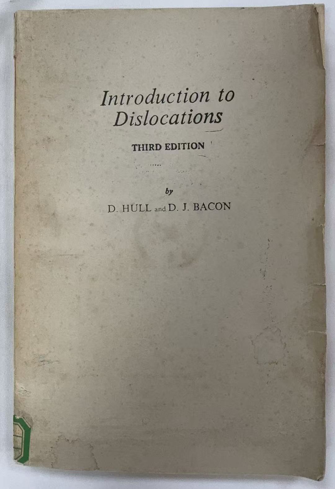 Introduction to Dislocations
