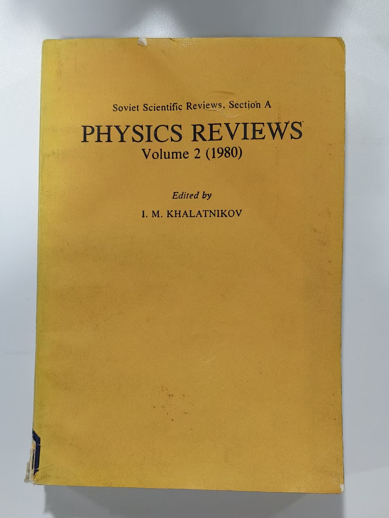 PHYSICS REVIEWS