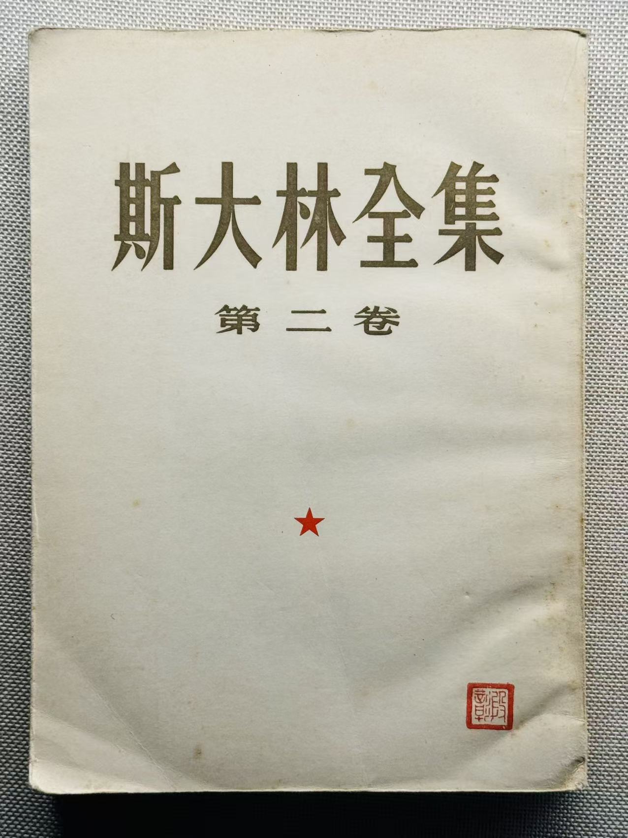 斯大林全集 第二卷