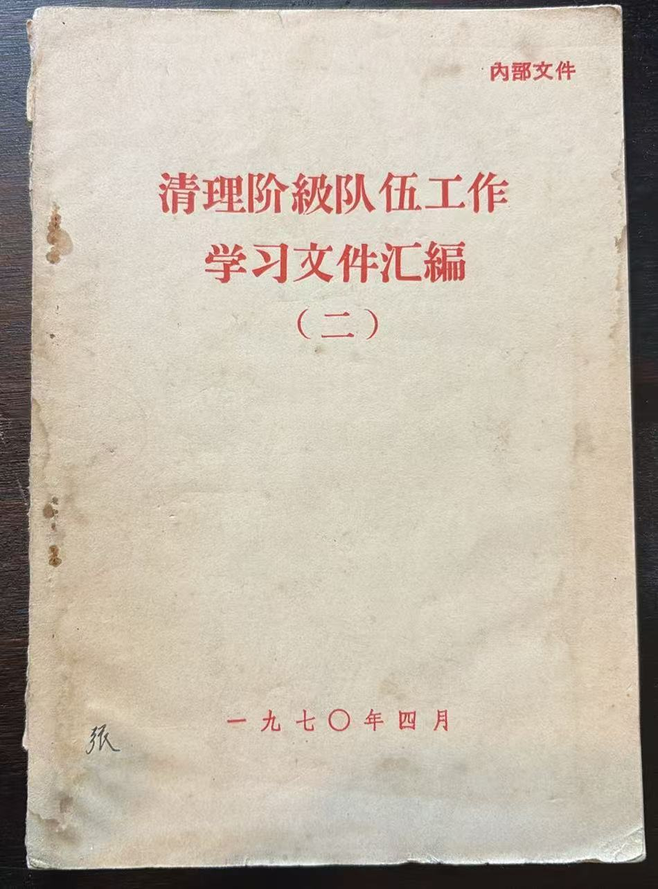 清理阶段队伍工作学习文件汇编（二）